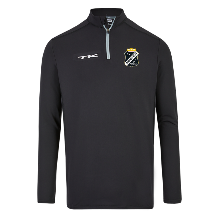 LONGSLEEVE ZIPPER SCHWARZ