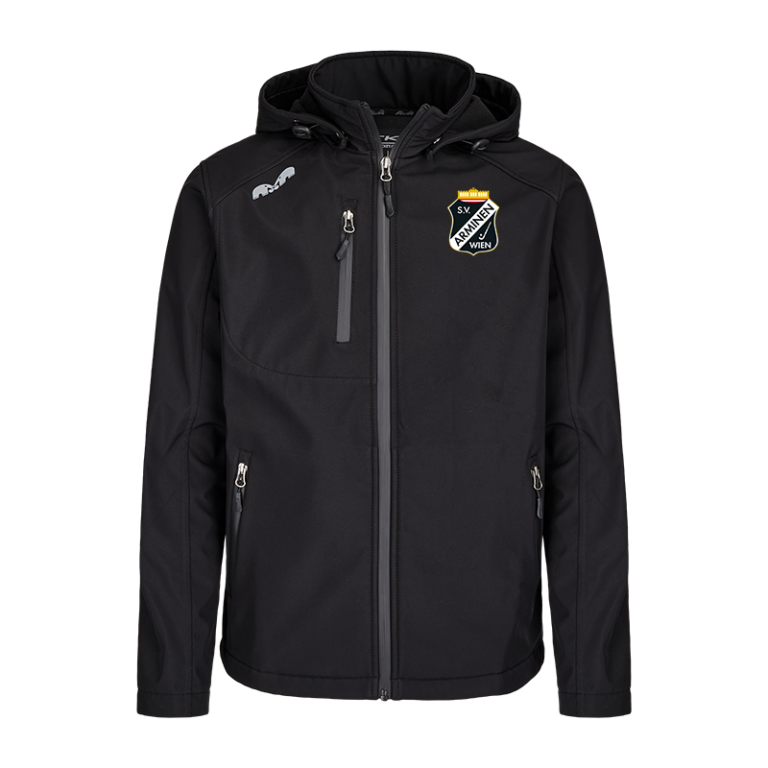 SOFTSHELL JACKE HERREN SCHWARZ